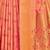 peach silk woven work traditional saree