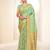 sea green silk woven work traditional saree