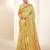 light green silk woven work traditional saree