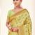 light green silk woven work traditional saree