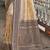 cream beige with blue banarasi silk woven work traditional saree
