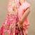 Pink printed chanderi lehenga