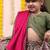 Green printed chanderi lehenga