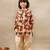 Multicolor printed chanderi kurta set