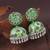 Ethnic  indian wedding bollywood jhumka earrings for women (e3313fl)