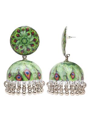 Ethnic  indian wedding bollywood jhumka earrings for women  3