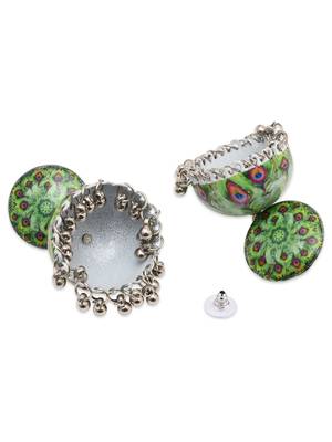 Ethnic  indian wedding bollywood jhumka earrings for women  4