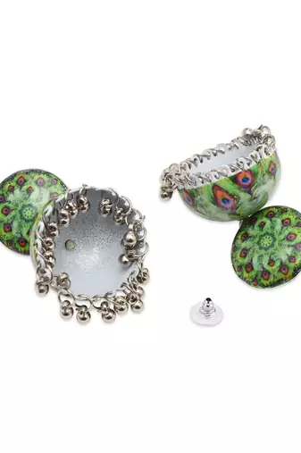 Ethnic  indian wedding bollywood jhumka earrings for women 