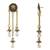 Indian wedding bollywood lightweight multi layered dangle jhumka earrings for women (e3329fl)