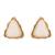 Latest stylish lightweight mother of pearl stud earrings for women (e3358w)