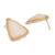 Latest stylish lightweight mother of pearl stud earrings for women (e3358w)