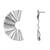 Fashion latest stylish trendy lightweight earrings for women