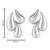 Fashion latest stylish trendy lightweight earrings for women