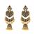 Traditional style jhumka with ghungroo earrings for women (e3377fl)