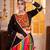 BLACK THREAD EMBROIDERED & MIRROR WORK VISCOSE COTTON TRADITIONAL NAVRATRI FESTIVAL WEDDING GARBA STITCHED LEHENGA CHOLI