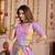 LAVENDER PINK EMBROIDERED & REAL MIRROR WORK VISCOSE COTTON MARRIAGE FUNCTION PARTY WEAR FESTIVAL STITCHED LEHENGA CHOLI