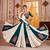 WHITE TEAL BLUE EMBROIDERED & MIRROR WORK VISCOSE COTTON TRADITIONAL NAVRATRI FESTIVAL GARBA STITCHED LEHENGA CHOLI