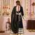 BLACK GAMTHI LACE & LAMPI KODI WORK VISCOSE COTTON TRADITIONAL NAVRATRI FESTIVAL STITCHED LEHENGA CHOLI