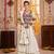 WHITE EMBROIDERED & MIRROR WORK VISCOSE COTTON TRADITIONAL NAVRATRI FESTIVAL GARBA STITCHED LEHENGA CHOLI
