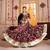 BLACK KUTCHI EMBROIDERED & MIRROR WORK VISCOSE COTTON TRADITIONAL NAVRATRI FESTIVAL WEDDING GARBA STITCHED LEHENGA CHOLI