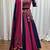 NAVY BLUE RANI KUTCHI EMBROIDERED & MIRROR WORK VISCOSE COTTON TRADITIONAL NAVRATRI FESTIVAL STITCHED LEHENGA CHOLI