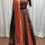 GREEN ORANGE KUTCHI EMBROIDERED & MIRROR WORK VISCOSE COTTON TRADITIONAL NAVRATRI GARBA FESTIVAL STITCHED LEHENGA CHOLI