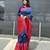 Blue handloom linen saree with contrast border