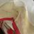 White handloom linen saree with contrast border