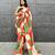 Digital printed  handloom silk linen saree
