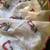 Handwoven white linen saree with embroidery work