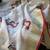 Handwoven white linen saree with embroidery work