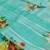 Digital printed  handloom linen saree