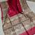 Handloom tussar silk saree with madhubani print