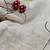 Handwoven white linen saree with embroidery work