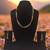 White  pearls premium quality mala with earrings