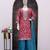Pink embroidered chinon free size stitched pakistani salwar suit