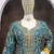 Sky embroidered chinon free size stitched pakistani salwar suit