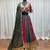 MAROON GREEN EMBROIDERED & MIRROR WORK VISCOSE COTTON TRADITIONAL NAVRATRI FESTIVAL GARBA STITCHED LEHENGA CHOLI