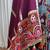 PURPLE KUTCHI EMBROIDERED & MIRROR WORK VISCOSE COTTON TRADITIONAL NAVRATRI FESTIVAL GARBA STITCHED LEHENGA CHOLI