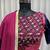 NAVY BLUE RANI KUTCHI EMBROIDERED & MIRROR WORK VISCOSE COTTON TRADITIONAL NAVRATRI FESTIVAL STITCHED LEHENGA CHOLI