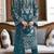 Rama embroidered georgette semi-stitched pakistani salwar suit