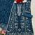Rama embroidered georgette semi-stitched pakistani salwar suit