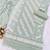 Aqua Blue embroidered georgette semi-stitched pakistani salwar suit