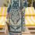 Rama embroidered georgette semi-stitched pakistani salwar suit