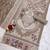 Grey embroidered georgette semi-stitched pakistani salwar suit