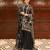 Black Faux Georgette Embroidered Suit Set