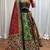 MULTICOLOR PRINT FOIL work EMBROIDERED COTTON STITCHED LEHENGA CHOLI