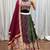 MULTICOLOR MIRROR WORK EMBROIDERED printed COTTON STITCHED LEHENGA CHOLI