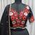 BLACK THREAD MIRROR EMBROIDERED VISCOSE NAVRATRI special STITCHED LEHENGA CHOLI