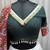 WHITE MIRROR WORK EMBROIDERED printed SILK STITCHED LEHENGA CHOLI